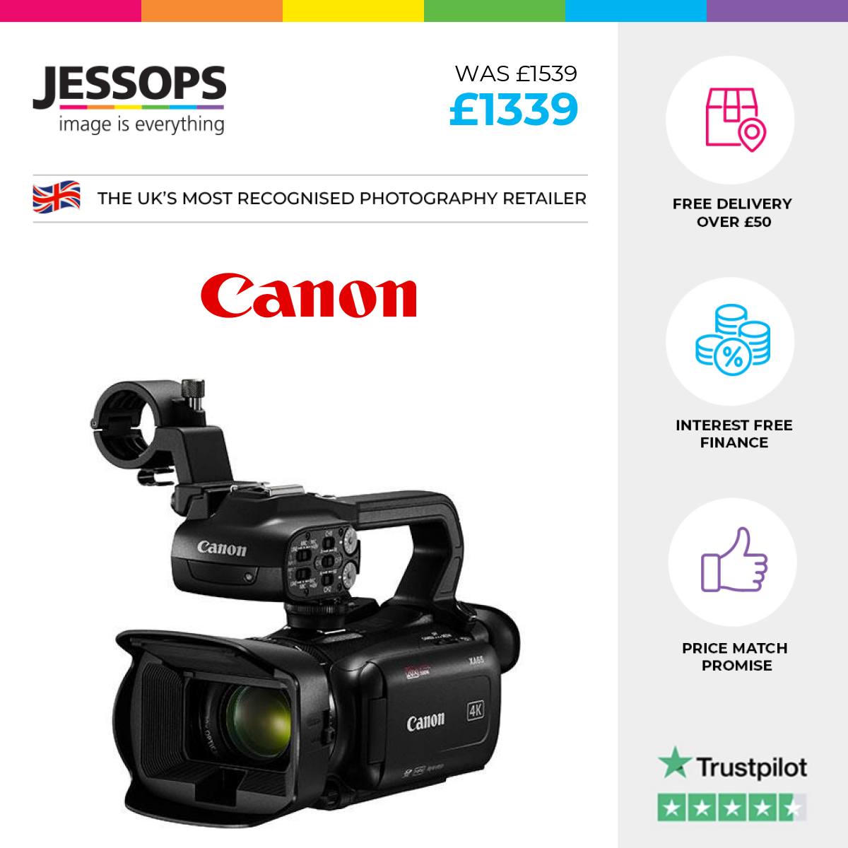 Jessops Facebook ad: Discover the widest choice of Canon cameras and…