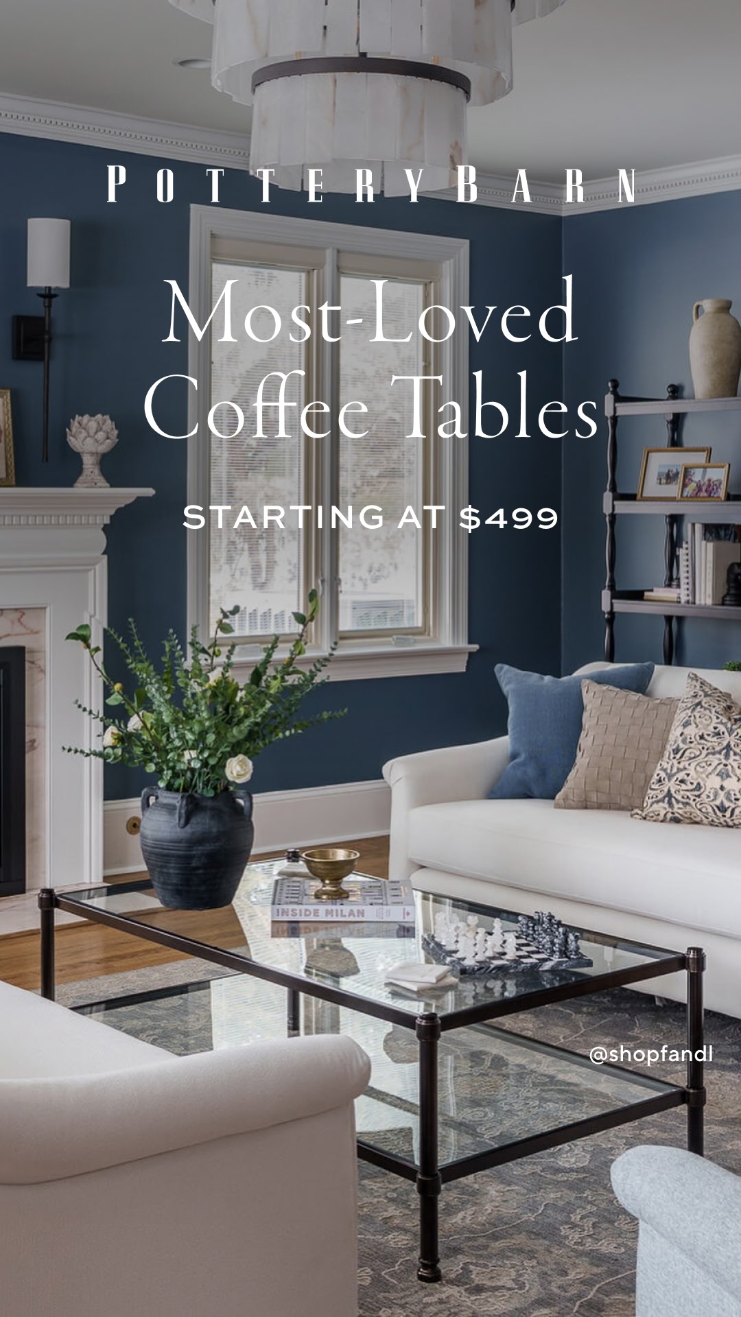 Pottery Barn Facebook ad