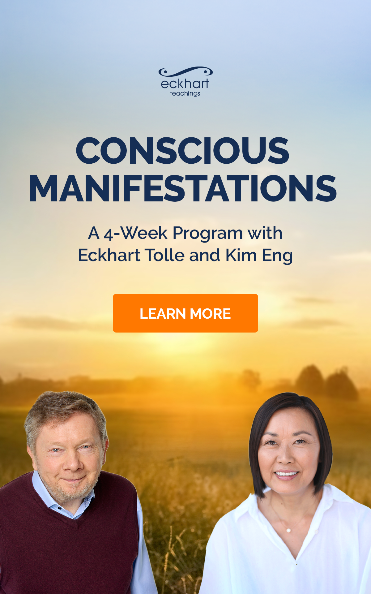 Eckhart Tolle Facebook ad