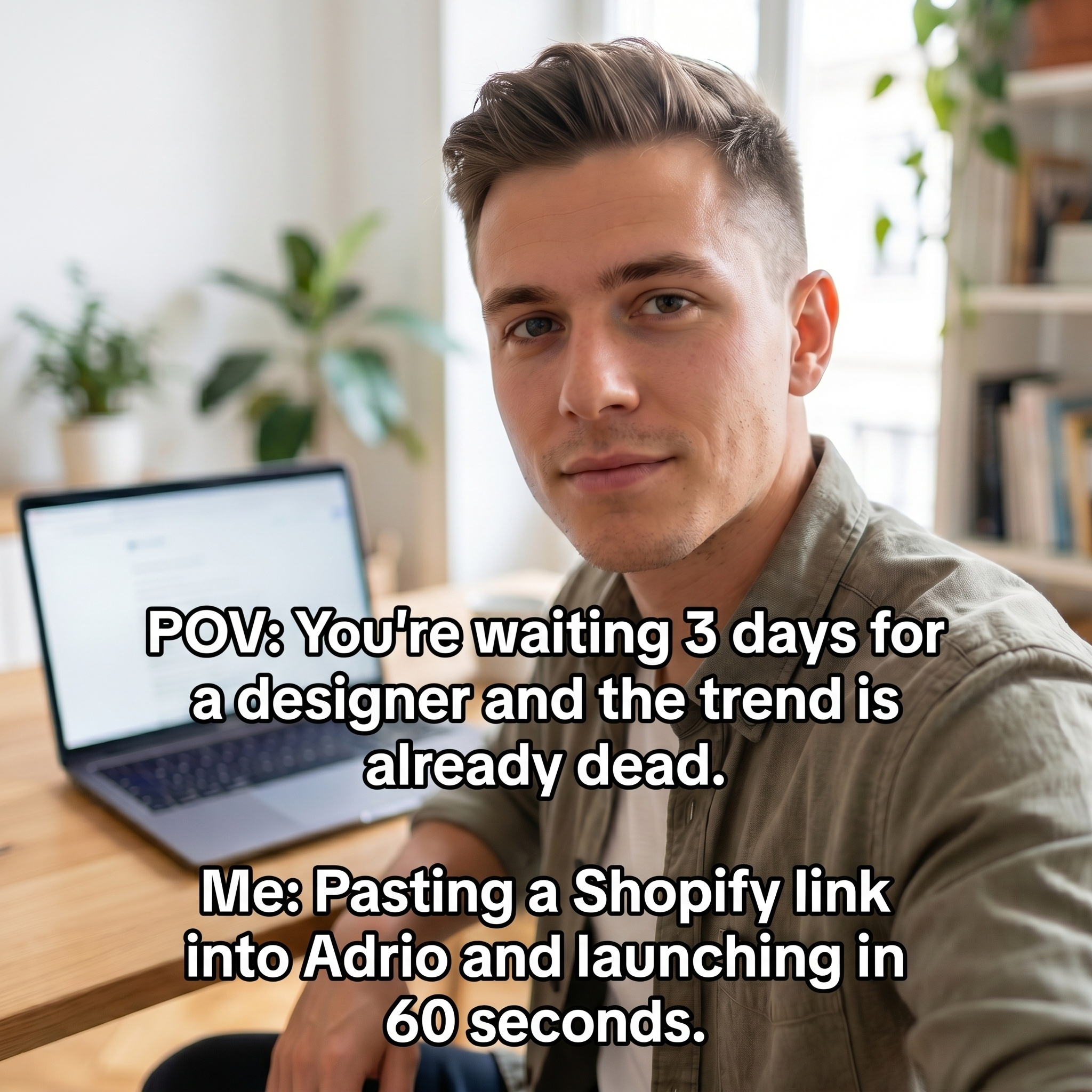 Adrio AI Facebook ad
