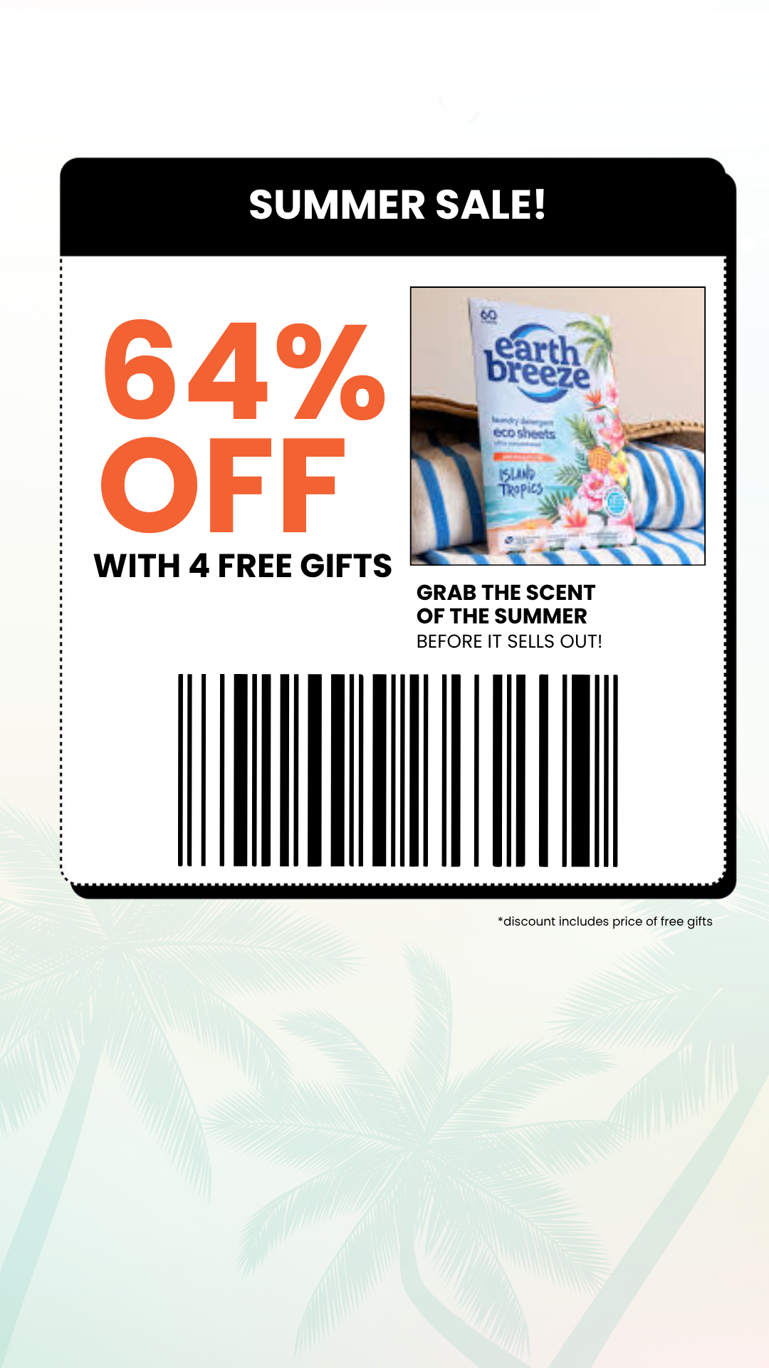 Earth Breeze Facebook ad