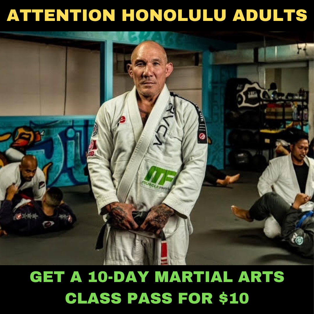 Tako Jiu-Jitsu Academy Facebook ad: Want a 10-Day Martial Arts Class Pass For Just $10?