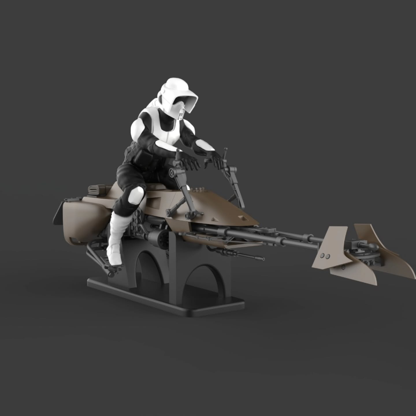 jc3dmodels Facebook ad: Coming soon, scout trooper add-on for Episode VI…