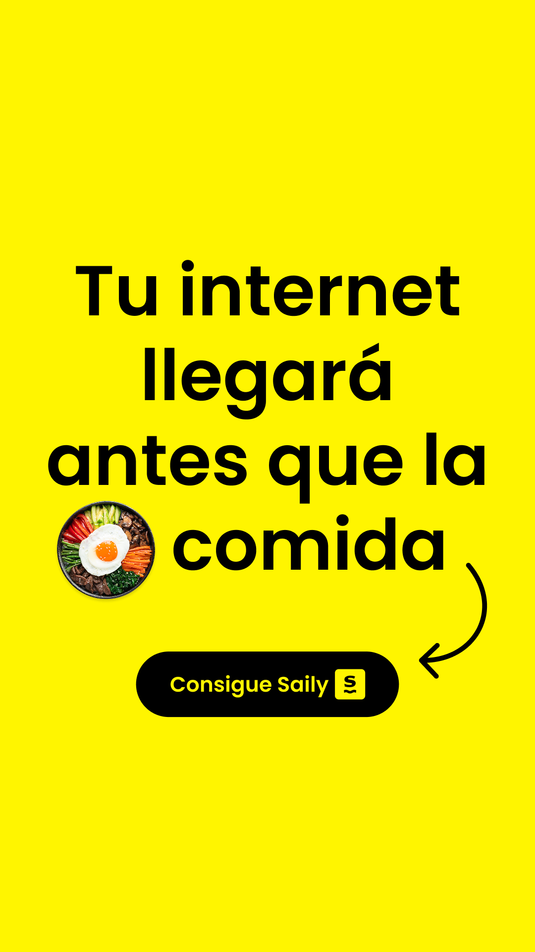 Saily Facebook ad