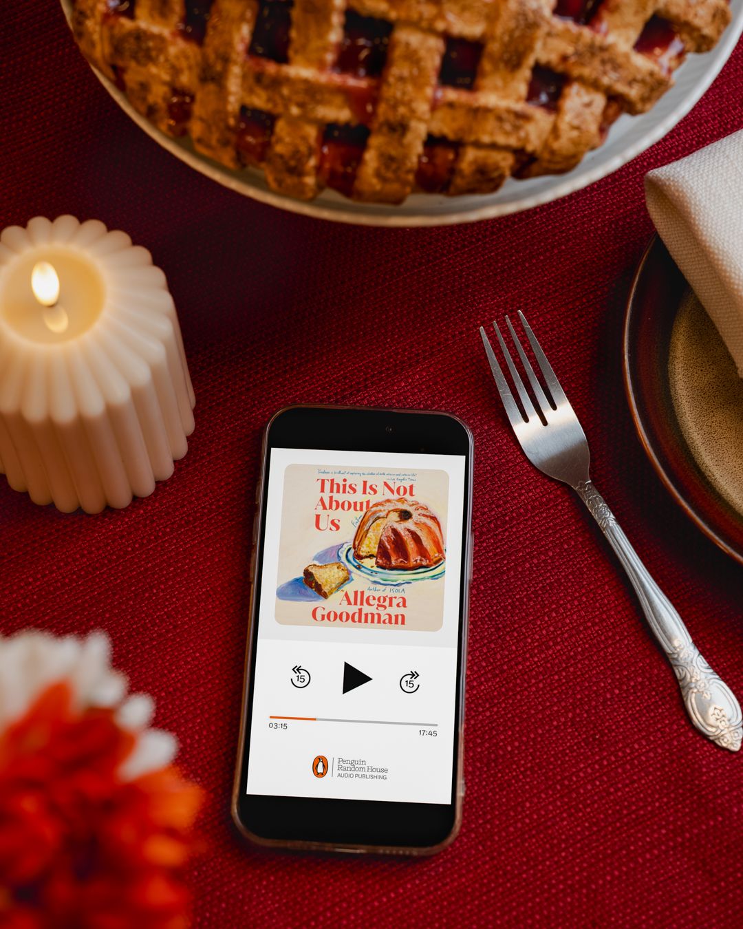 Penguin Random House Audio Facebook ad