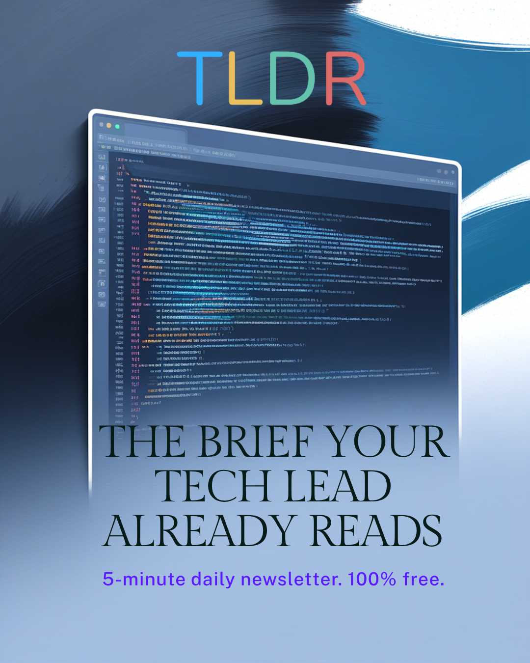 TLDR Newsletter Facebook ad