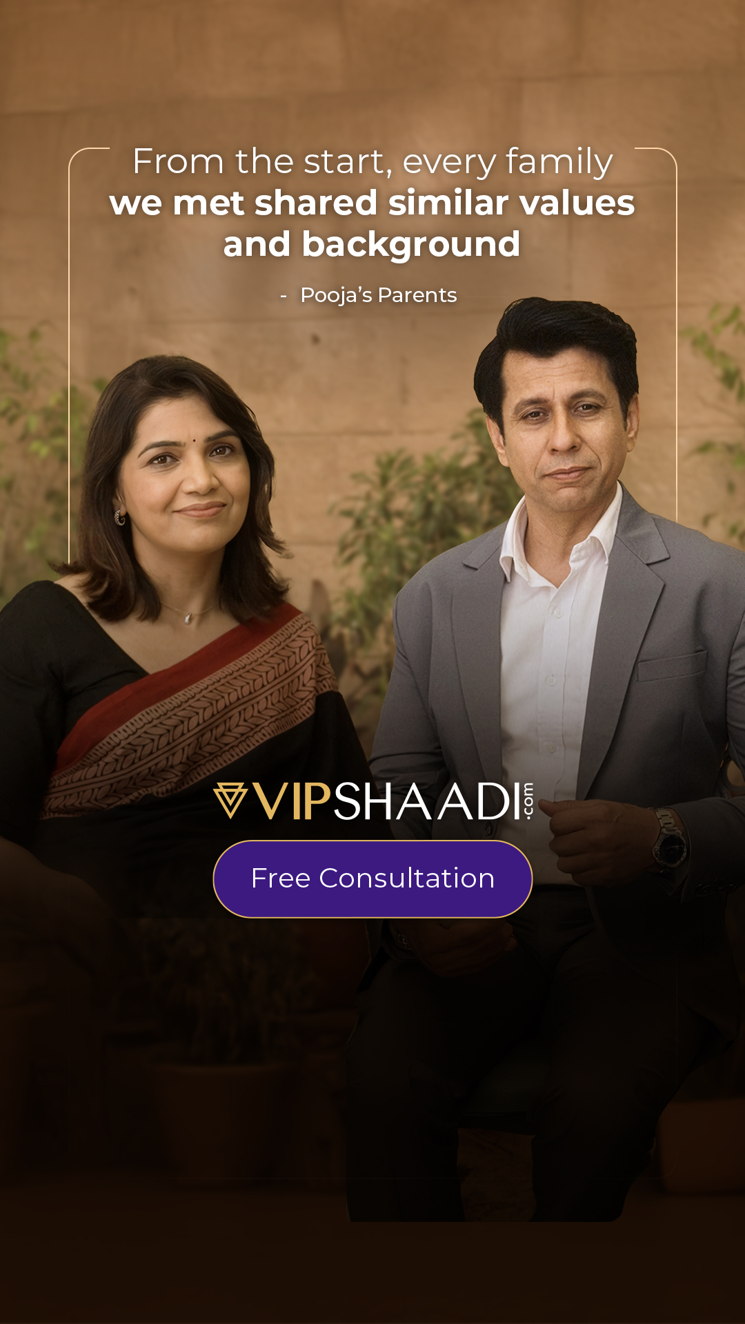 VIPShaadi.com Facebook ad