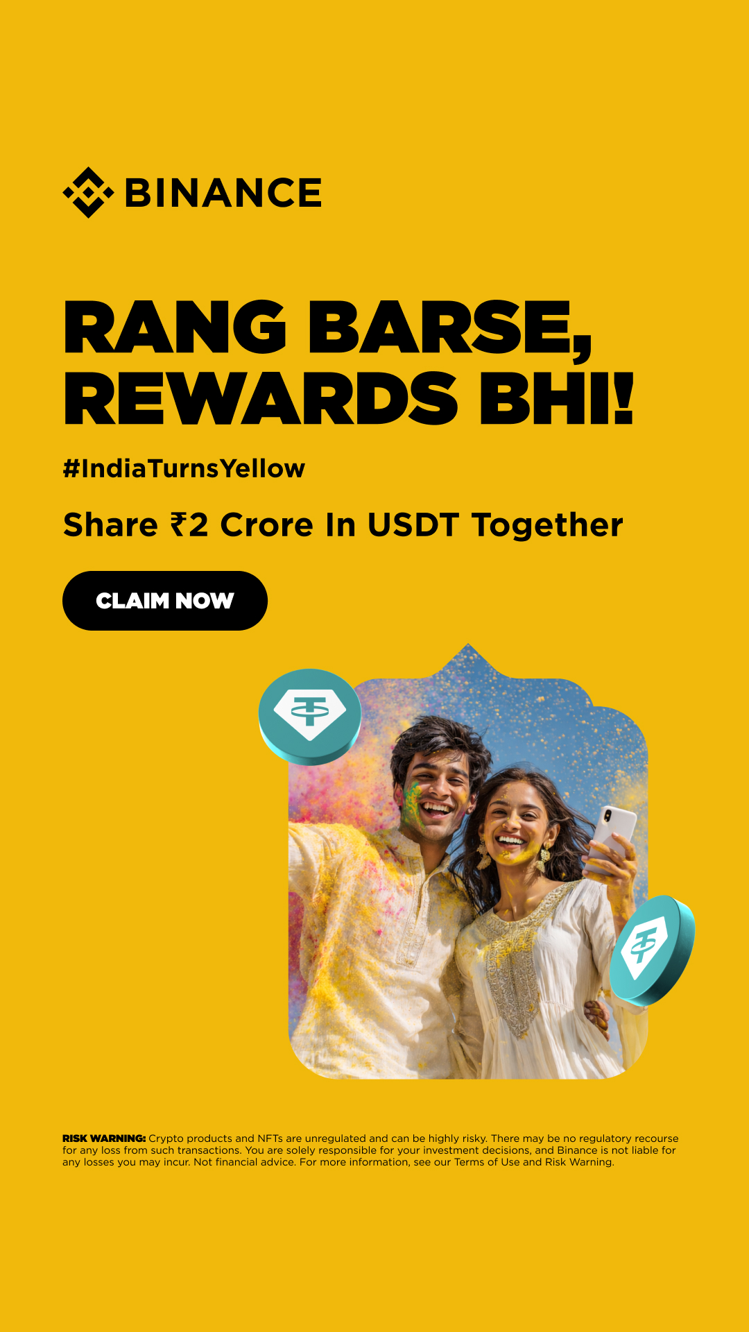 Binance Facebook ad