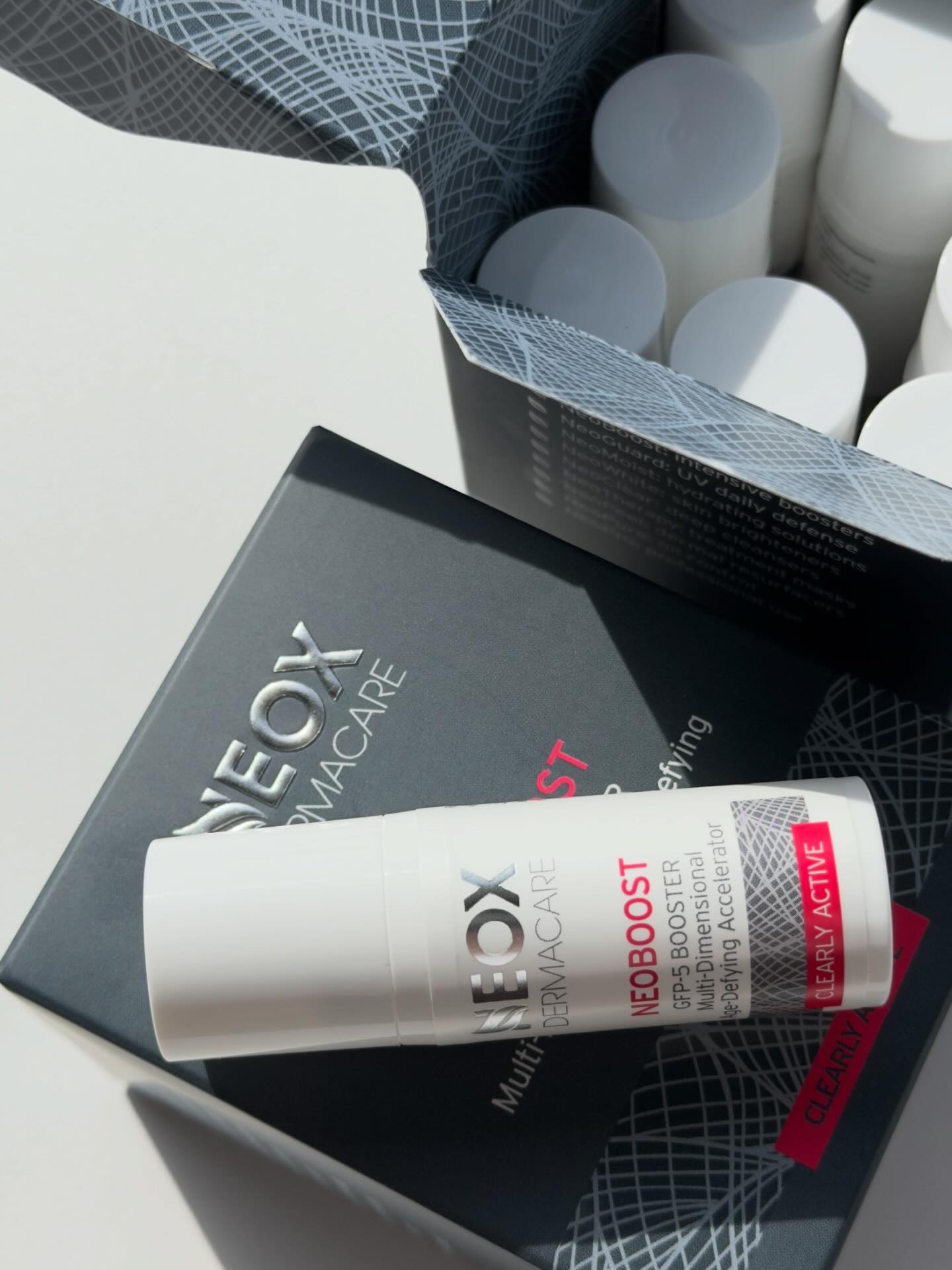 NEOX Dermacare Facebook ad: תוצאות עוצמתיות ובטיחות מלאה זה GFP-5, כוכב החדשנות…