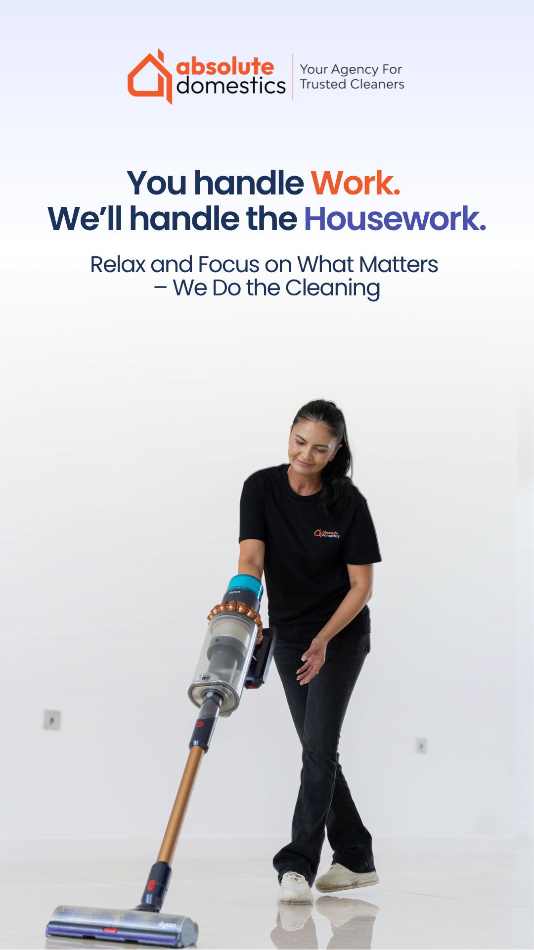 Absolute Domestics - House Cleaners Facebook ad