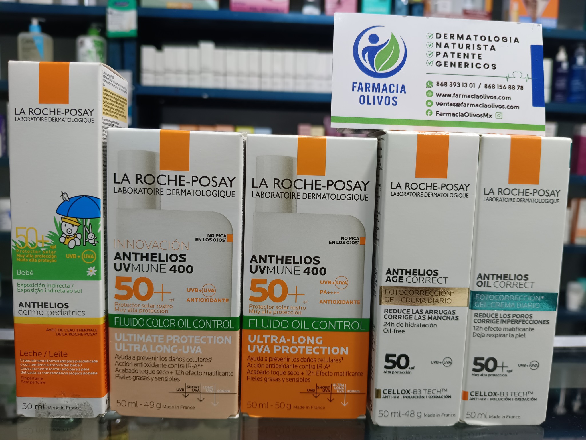 Farmacia Olivos Facebook ad