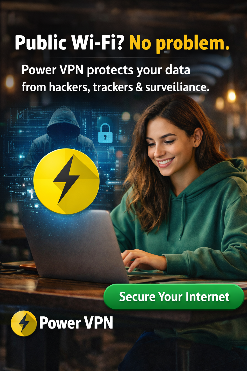 POWER VPN Facebook ad from Jan 11, 2026