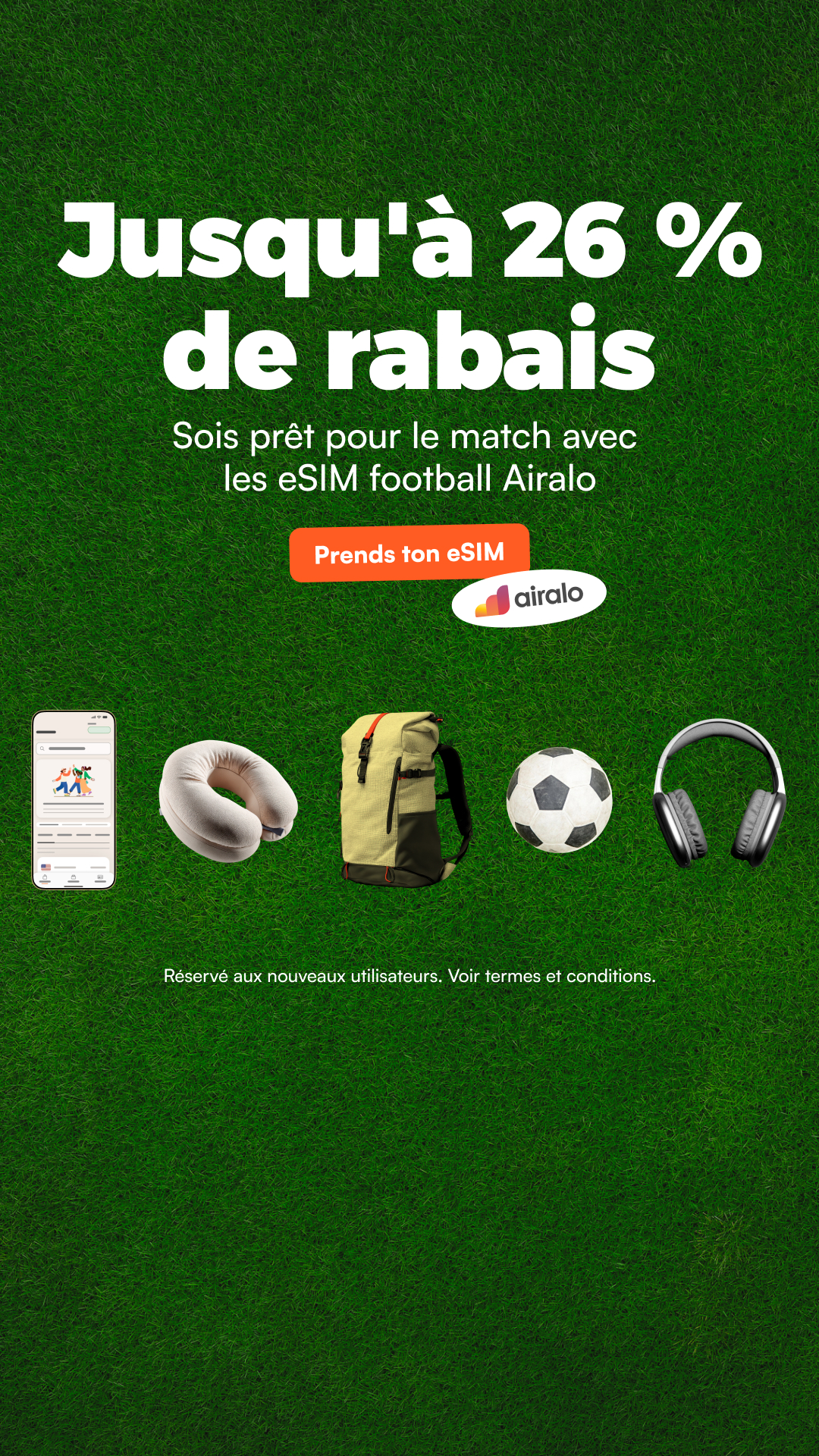 Airalo Global eSIM Store Facebook ad