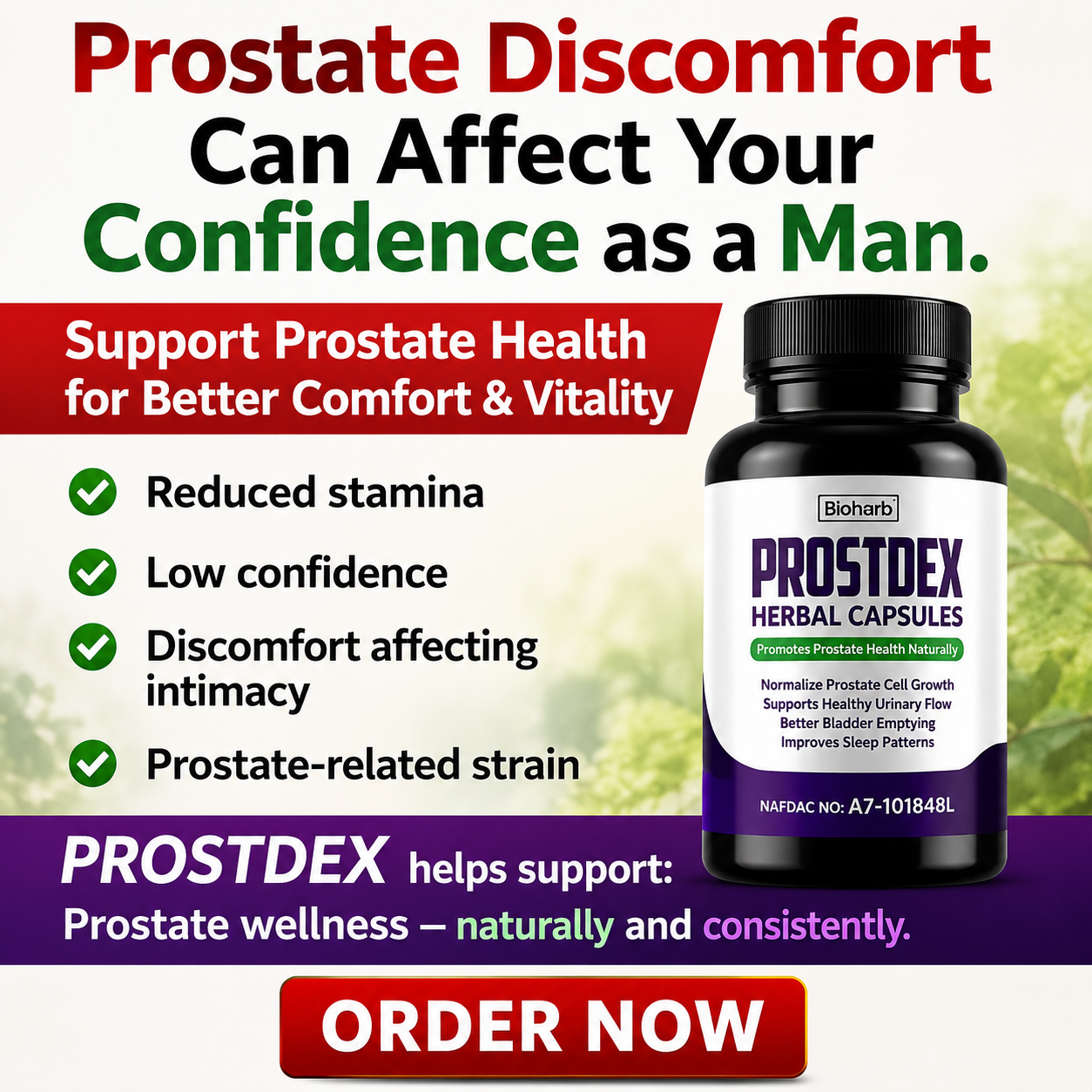 Prostdex Herbal Capsules/ Bioharb Facebook ad