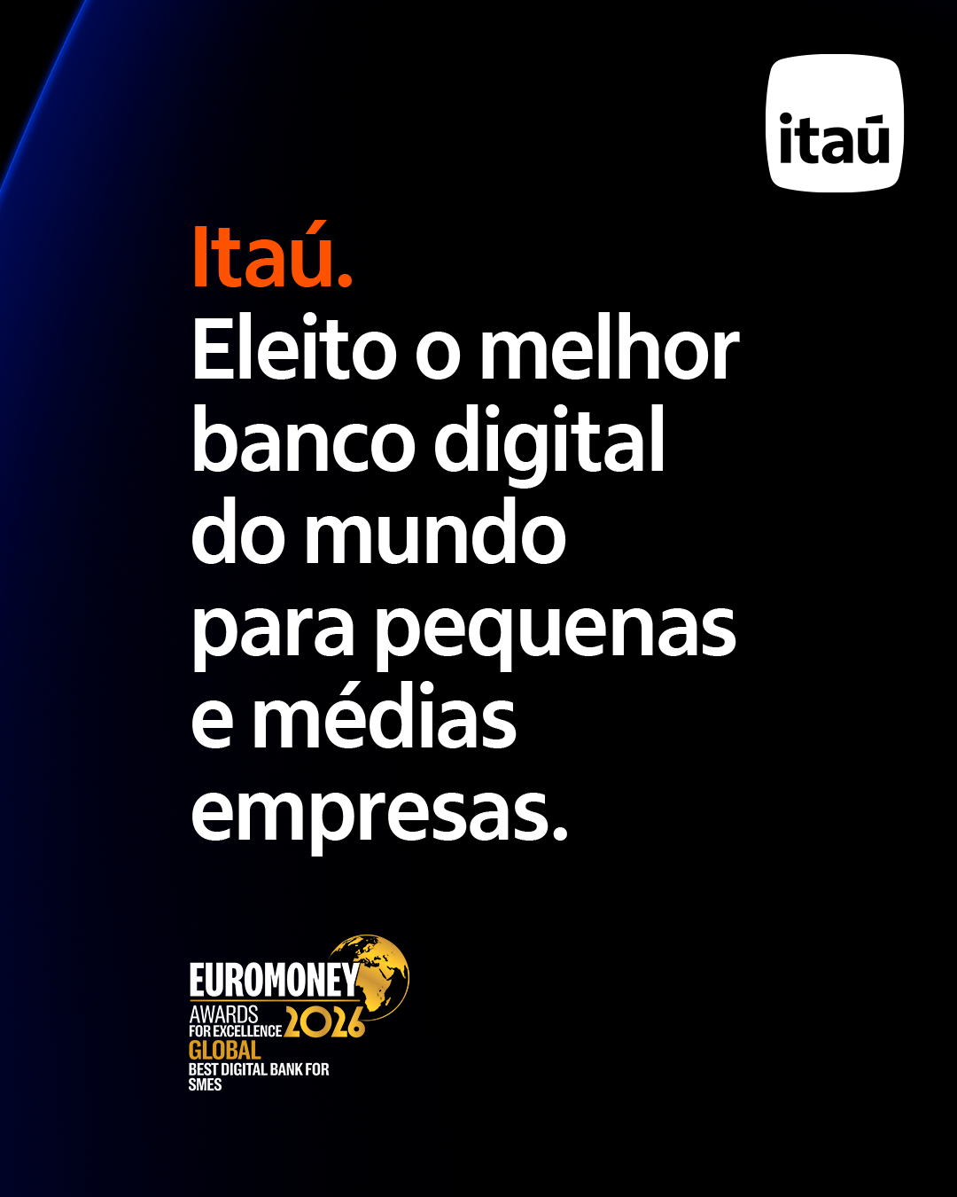 Itaú Empresas Facebook ad from Jul 24, 2026