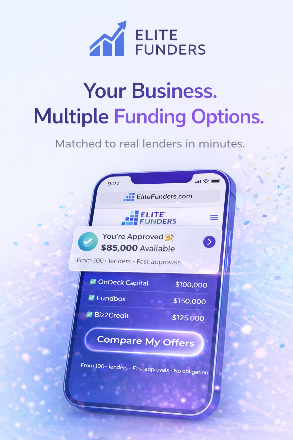 Elite Funders Facebook ad