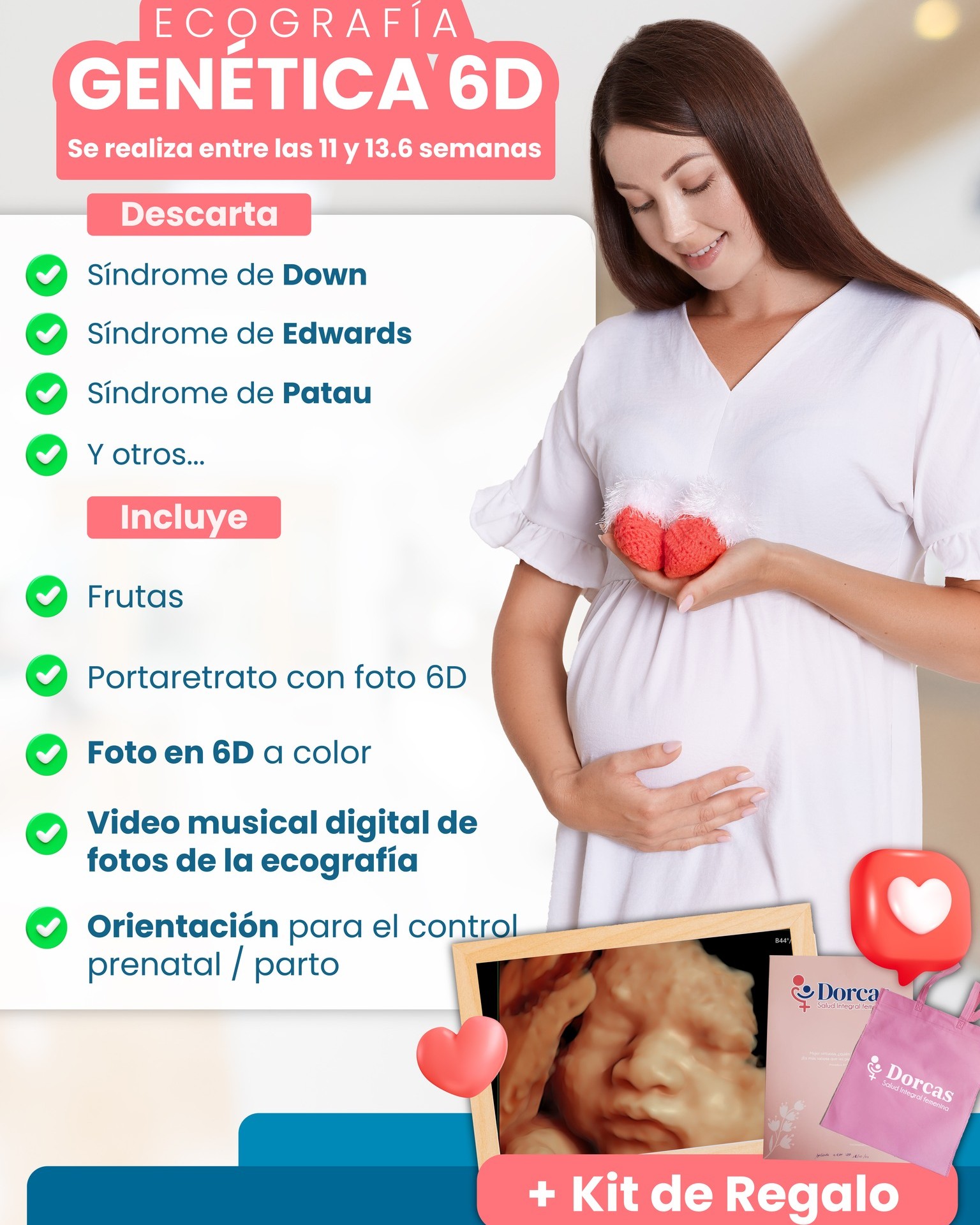 Dorcas Clínica de la Mujer - Piura Facebook ad: ECOGRAFÍAS MÁS IMPORTANTES DEL EMBARAZO
