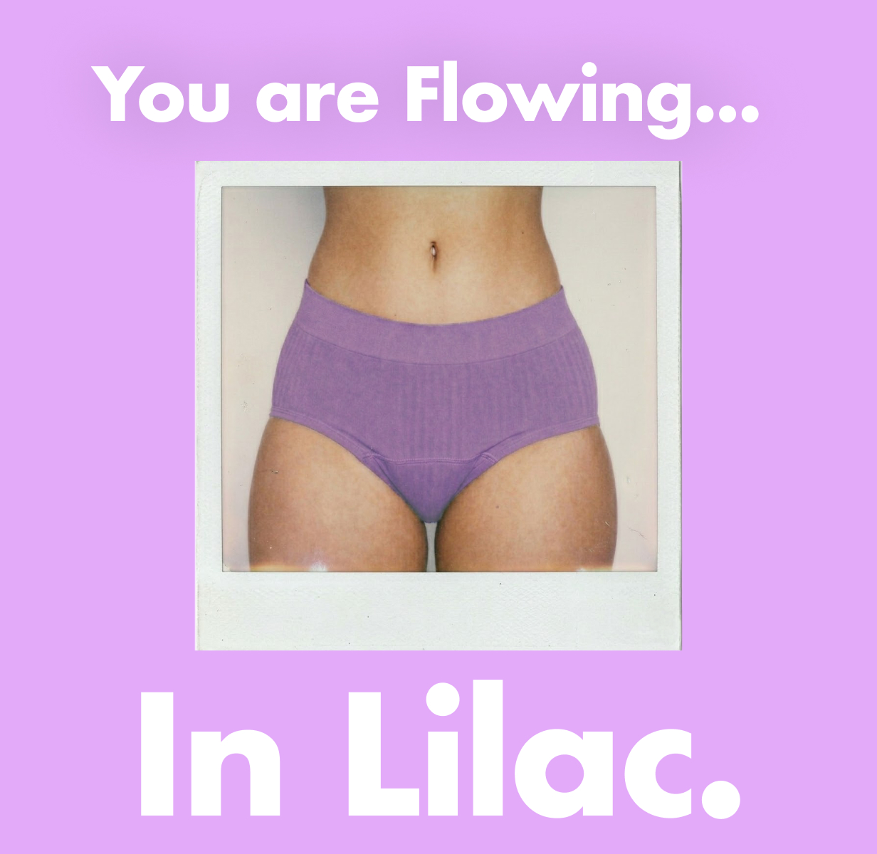 The Period Company Facebook ad