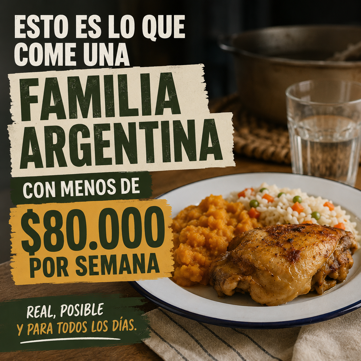 Recetasfacil82 Facebook ad: Comer variado en familia sin desordenar el presupuesto…
