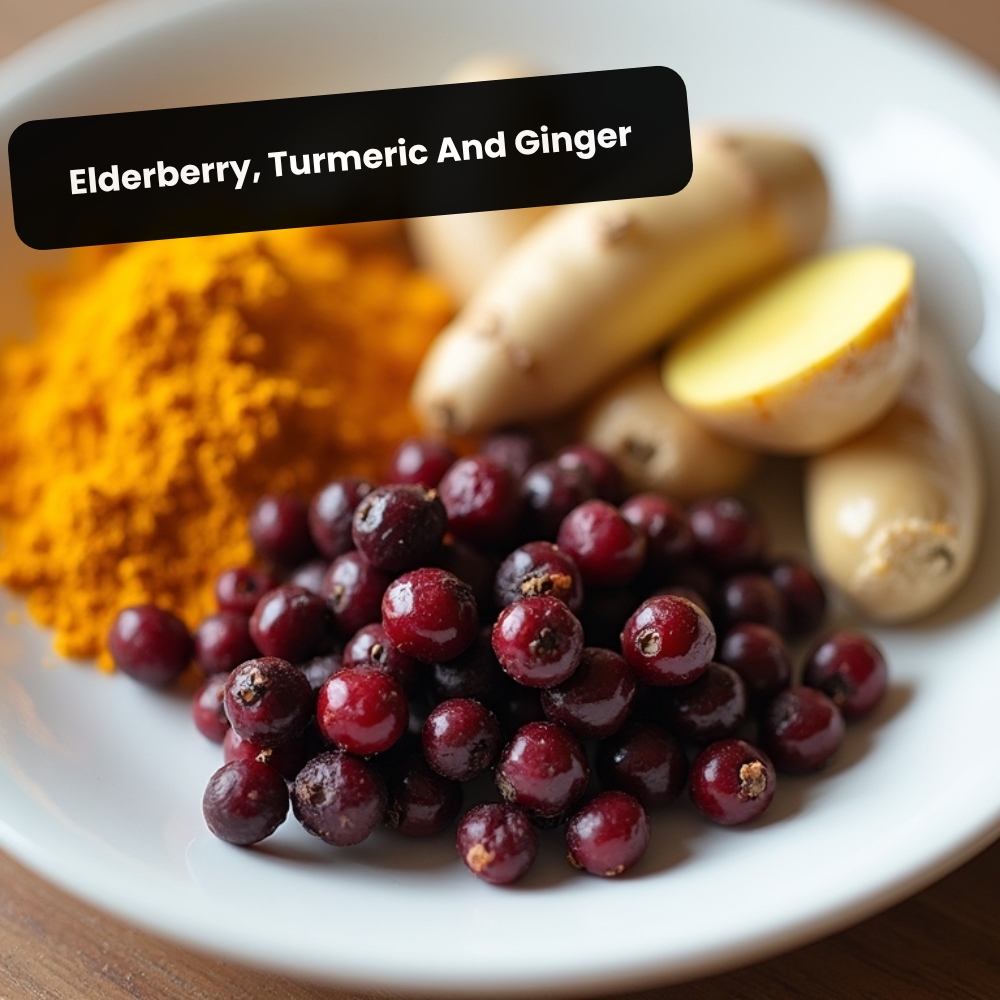 Terra Result Zen Facebook ad: Elderberry, Turmeric And Ginger!