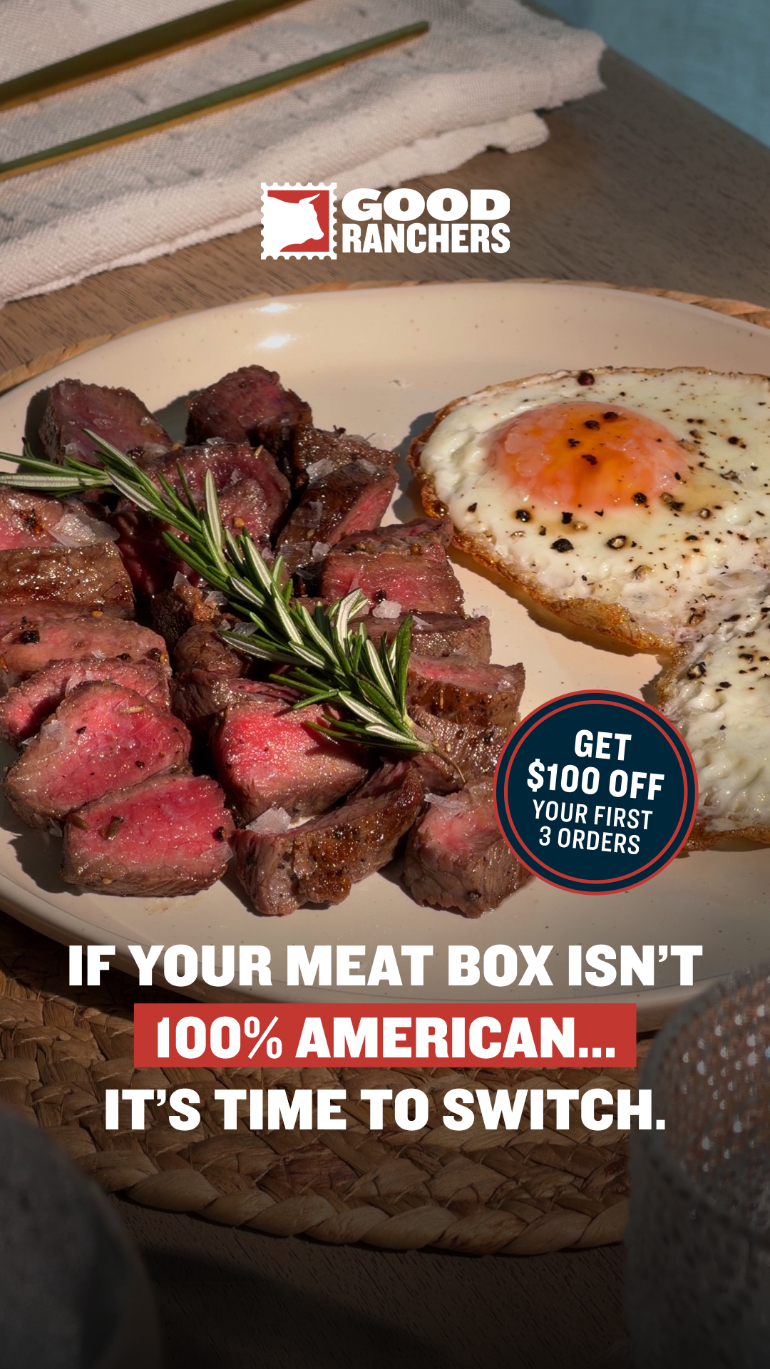 Good Ranchers Facebook ad