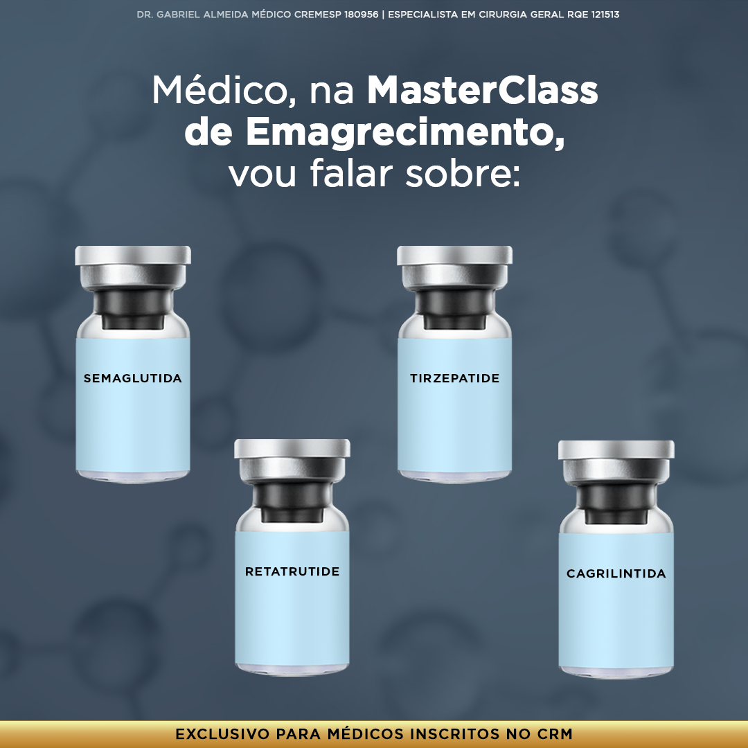 Academia Dr. Gabriel Almeida Facebook ad: Médico, vem aí a Masterclass de Emagrecimento.