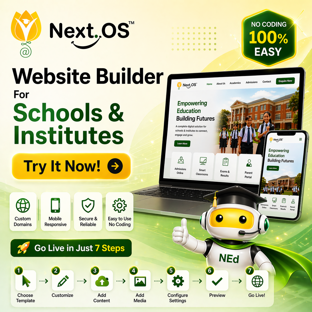 Next Education Facebook ad