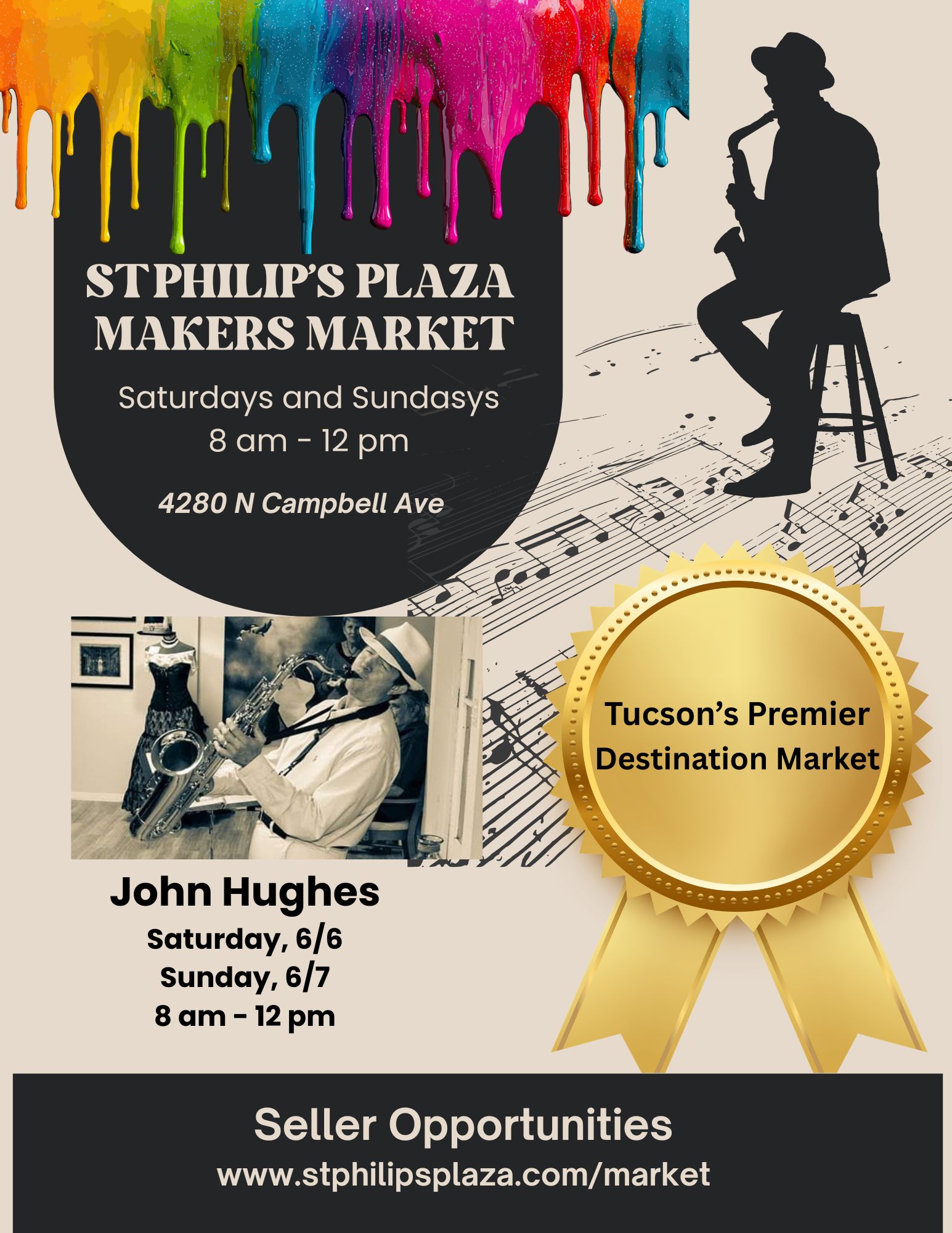 St. Philip's Plaza Market Facebook ad: Because our customers and sellers deserve consistency and…