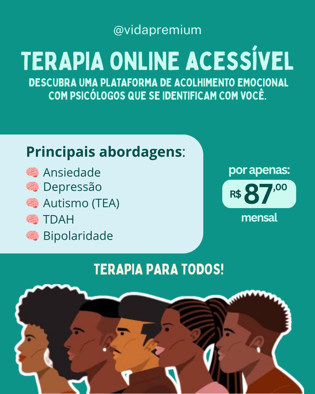 Vida Premium Facebook ad