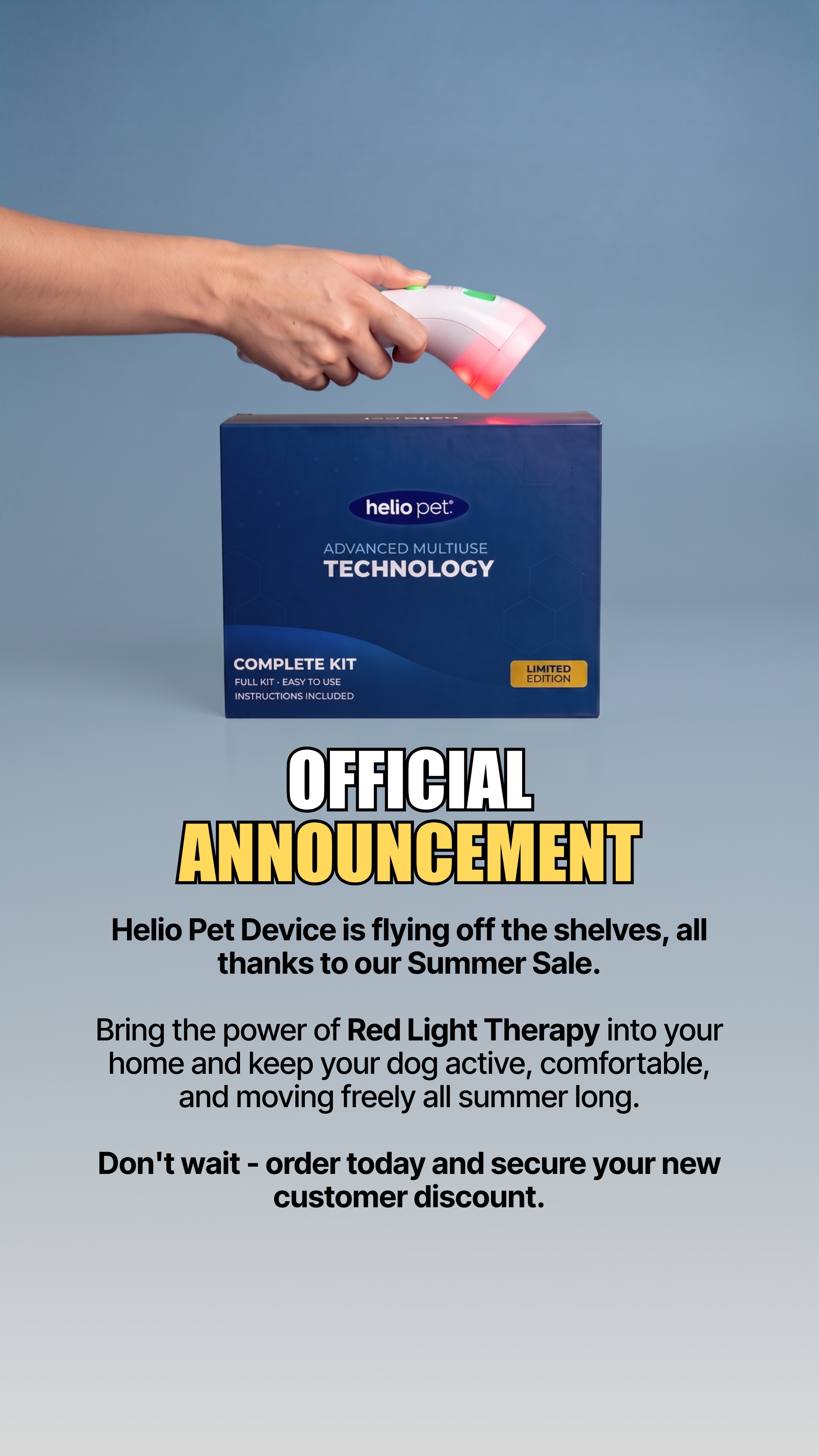 Helio Pet Facebook ad