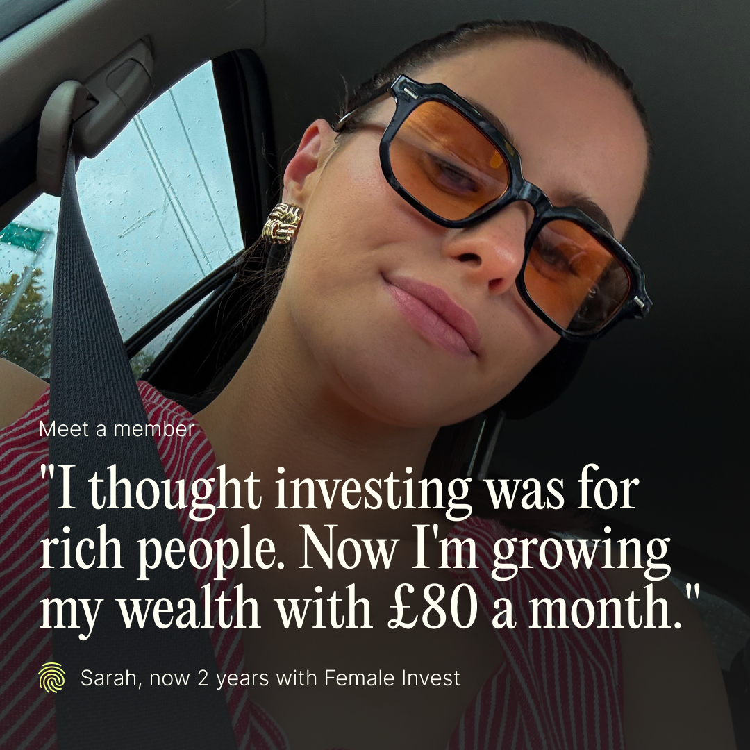 Female Invest Facebook ad