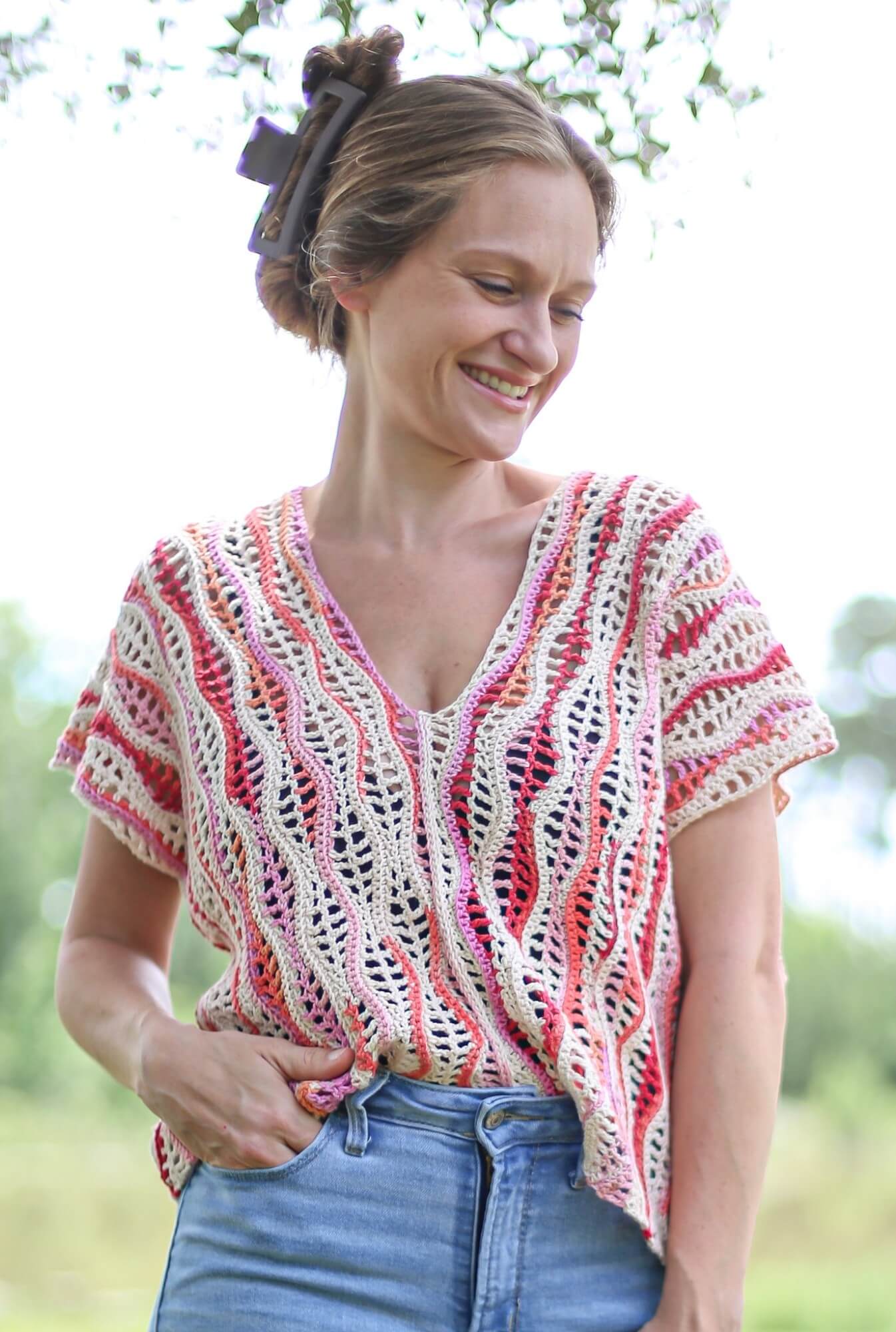 Lion Brand Yarn Facebook ad