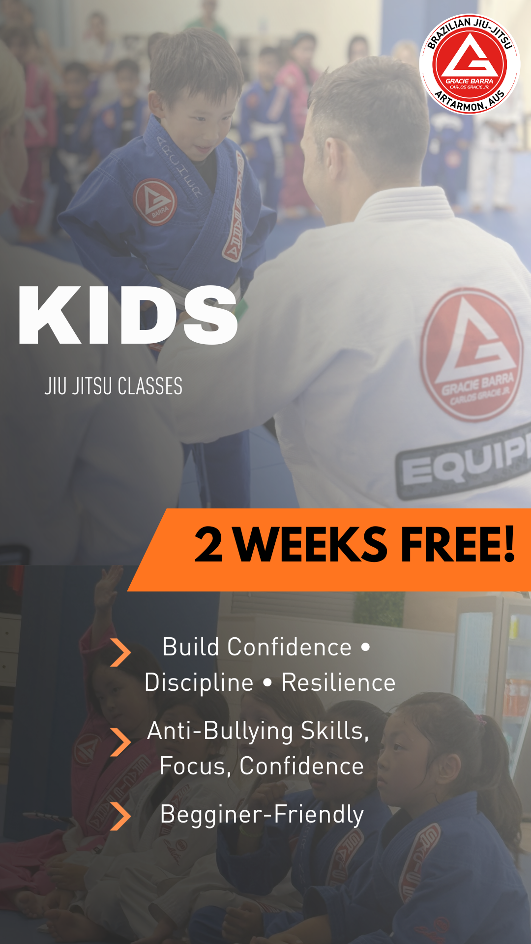 Gracie Barra Artarmon Facebook ad
