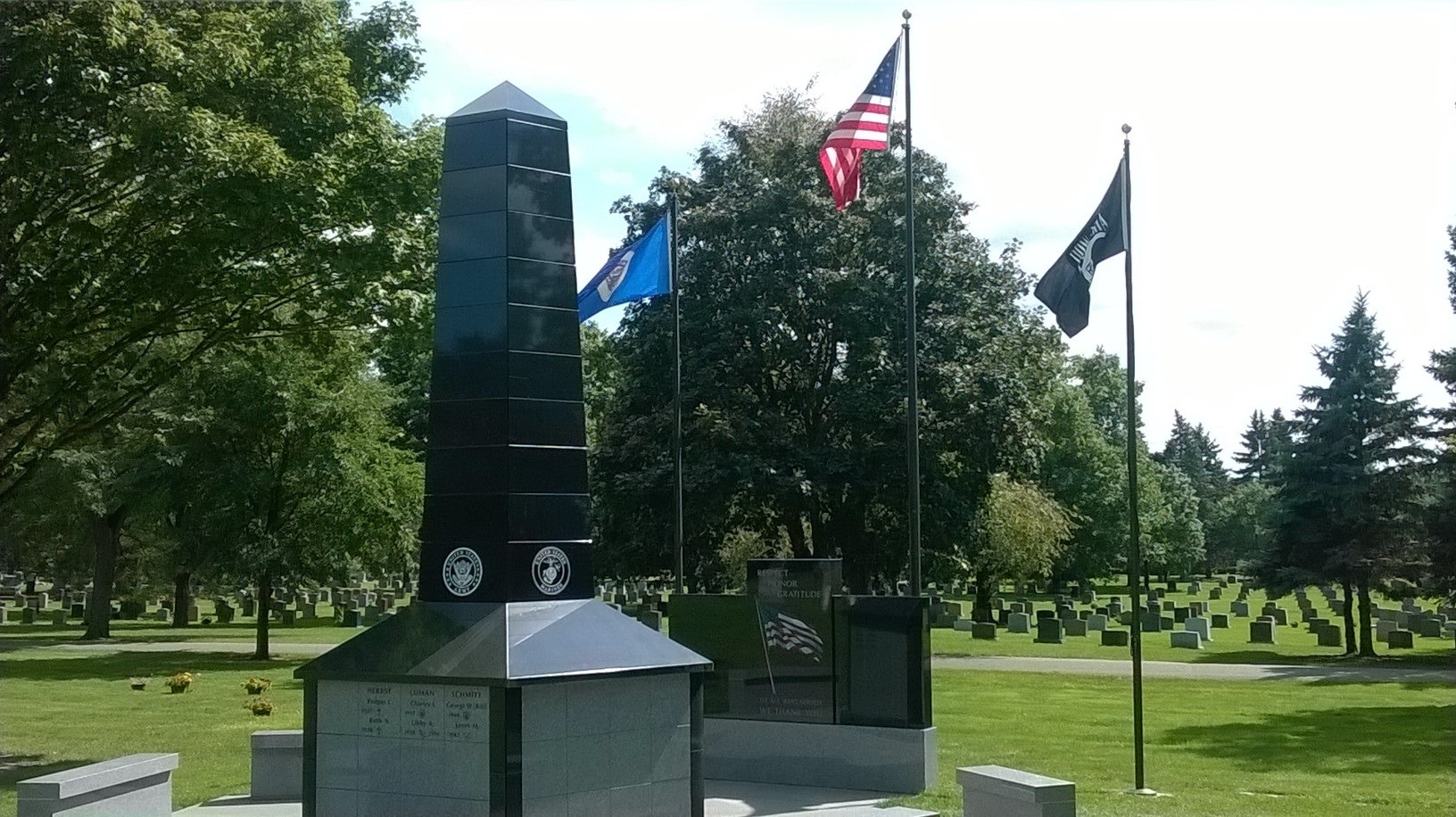 Roselawn Cemetery Facebook ad: Permanent Placement for Cremation and Traditional Burial.