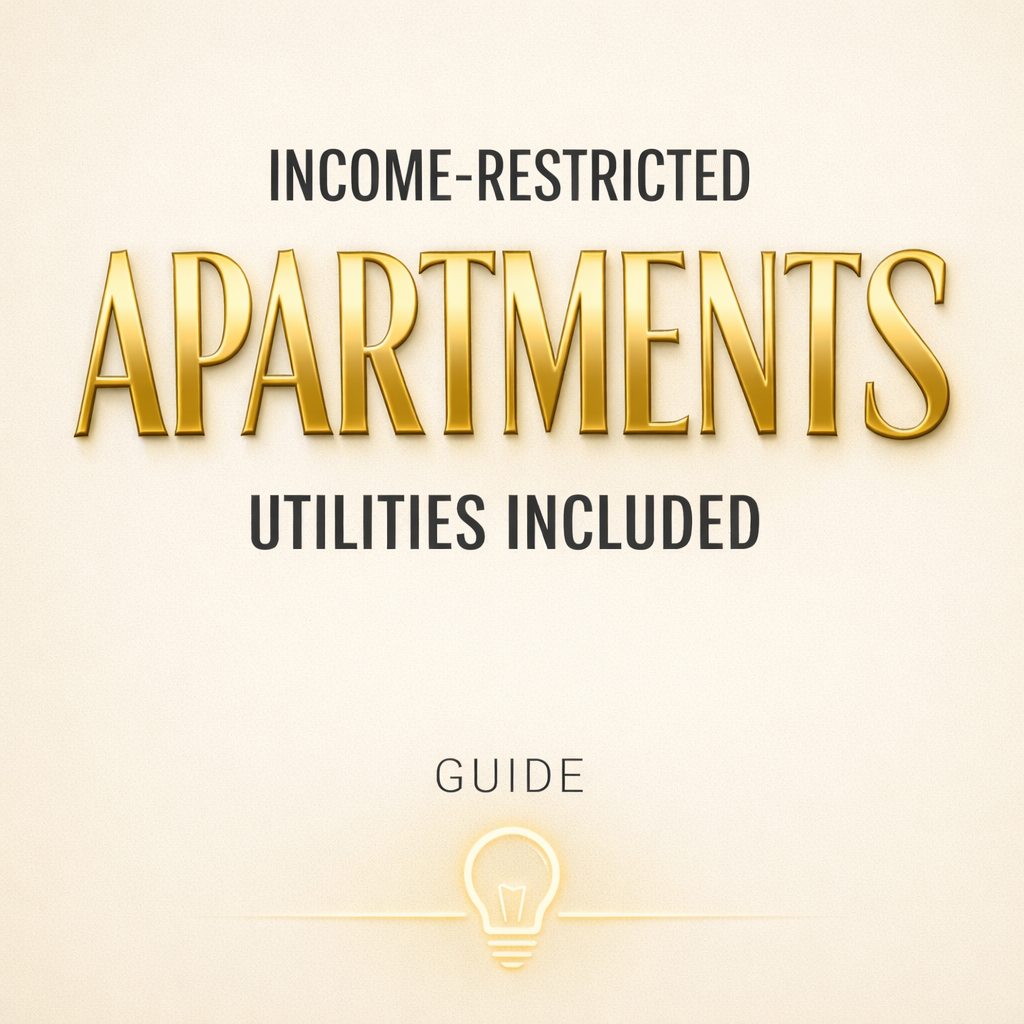 Loom & Lens Facebook ad: Income-Restricted Apartments Utilities Included Guide