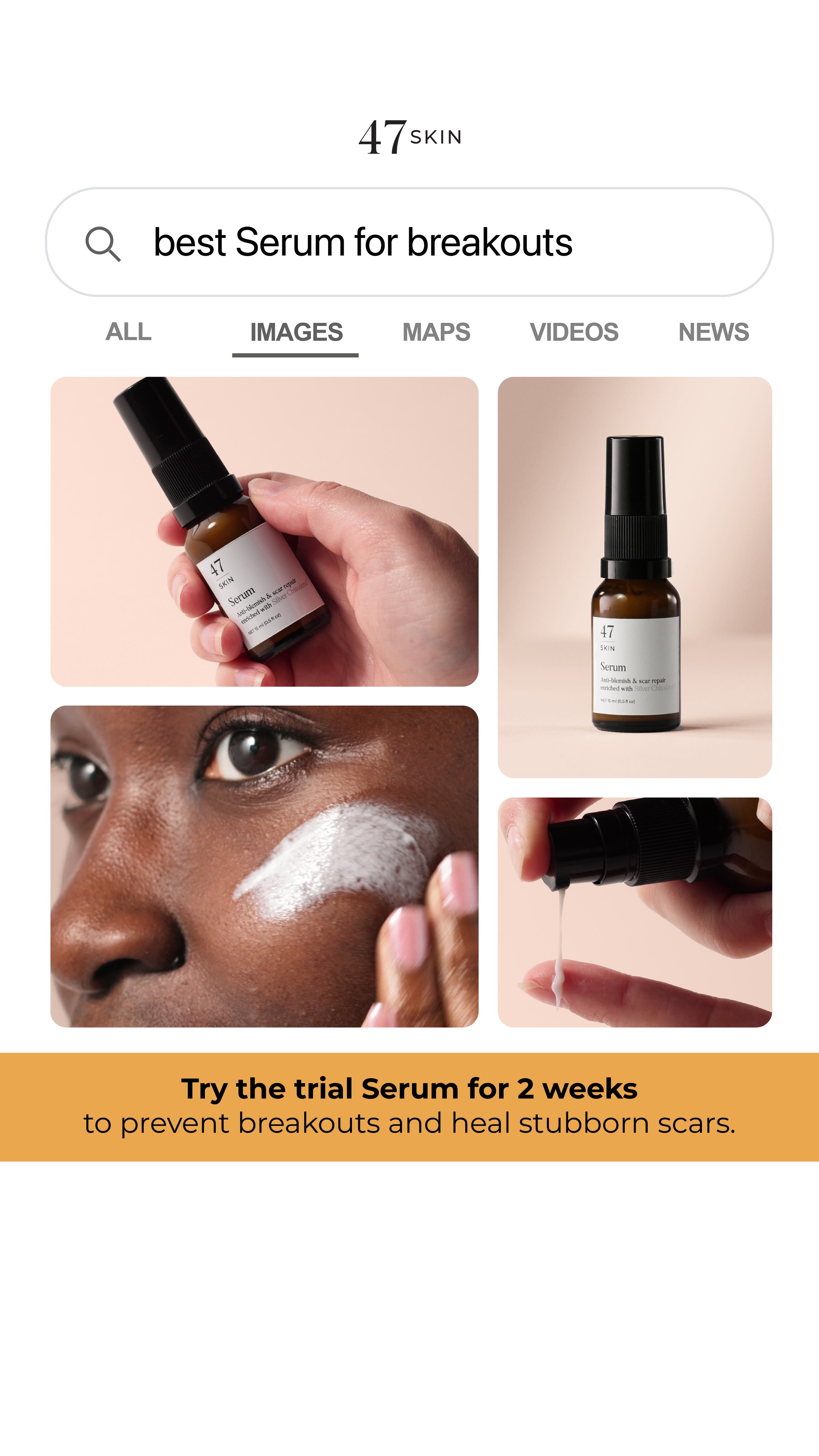 47Skin Facebook ad