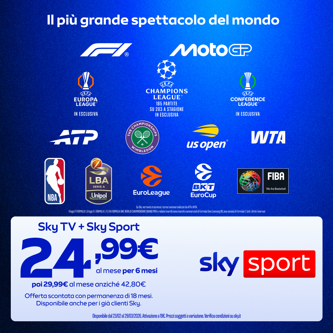 Sky Sport Facebook ad