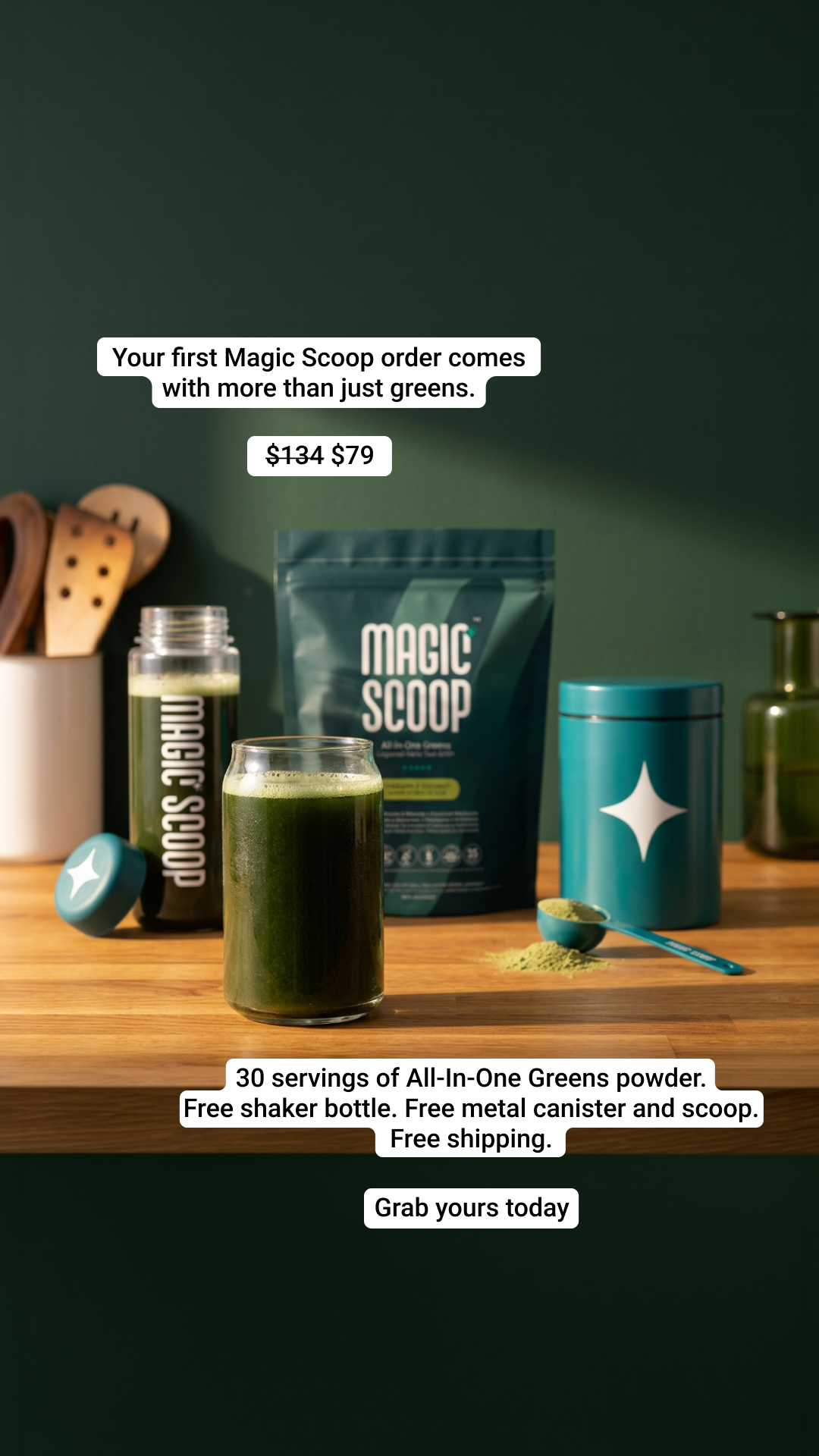 Magic Scoop Facebook ad