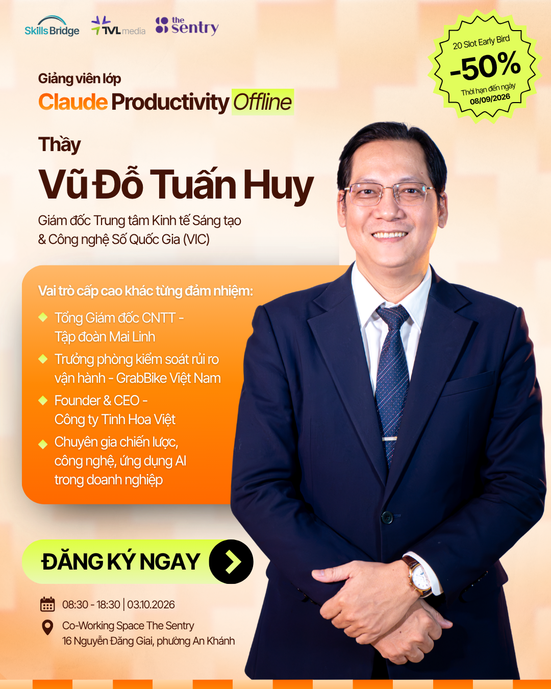 Linh Thai / Thái Vân Linh Facebook ad: Kết nối công nghệ với vận hành và quản trị