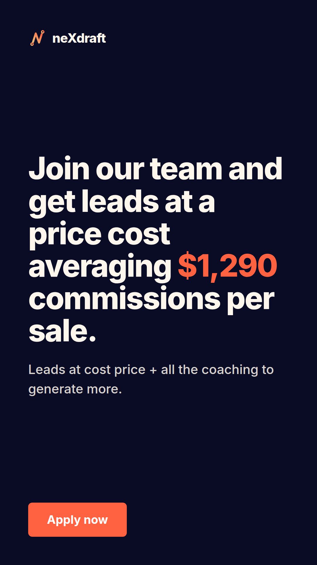 NeXdraft Facebook ad