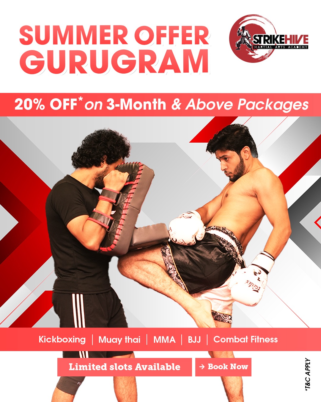 StrikeHive Martial Arts Academy Facebook ad