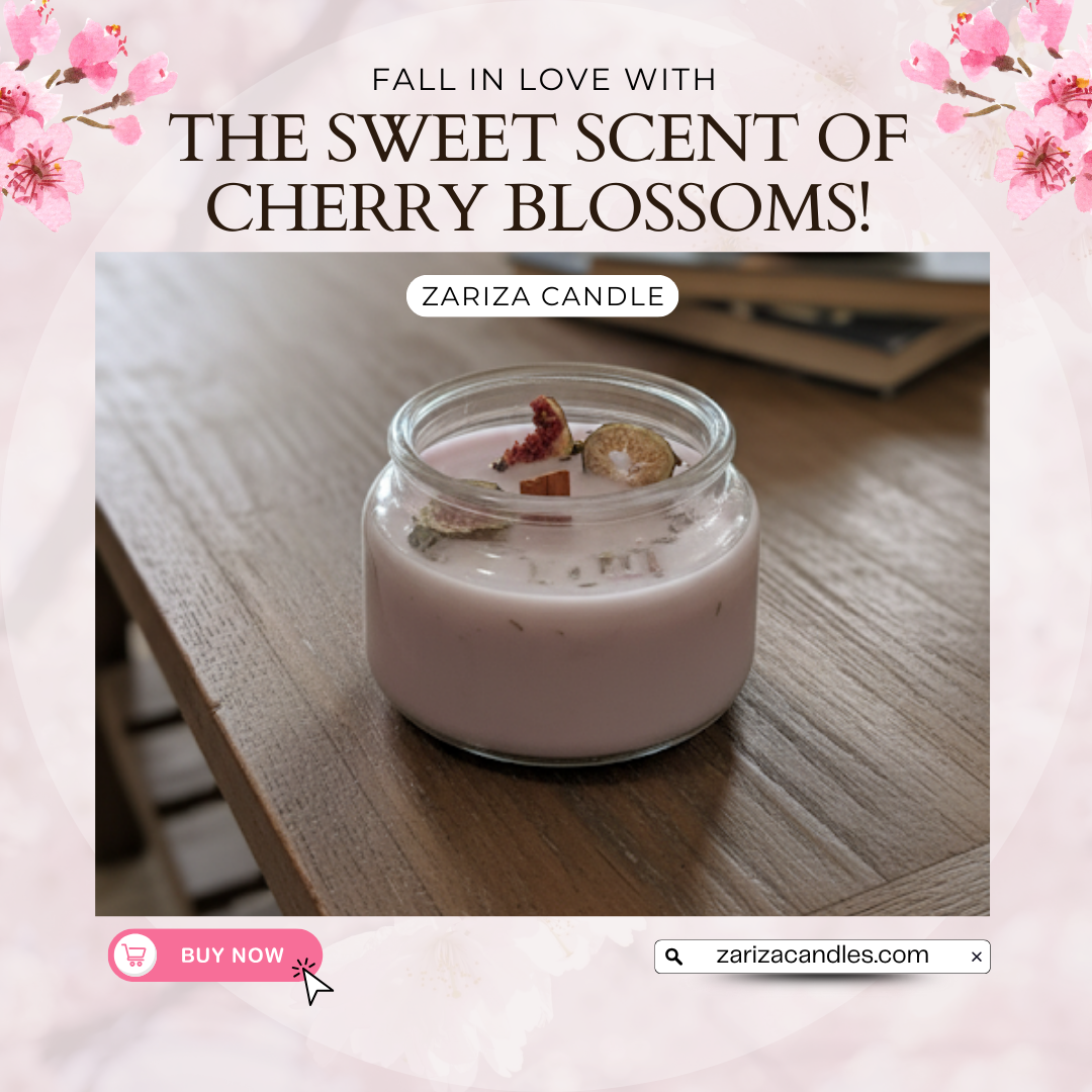 Zariza Candles Inc. Facebook ad