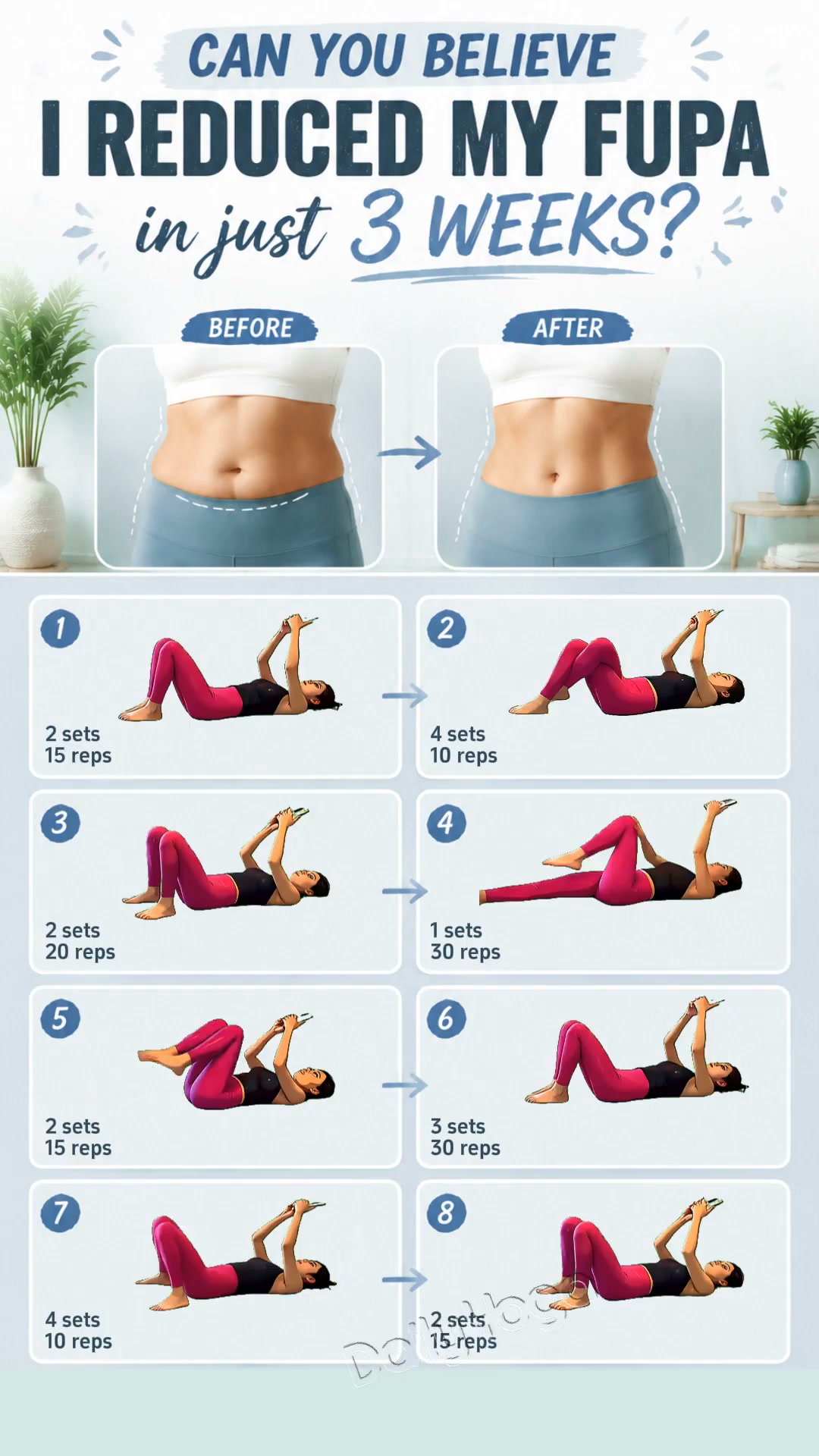 Lazy Yoga 28 Day Challenge Facebook ad: Start Training!