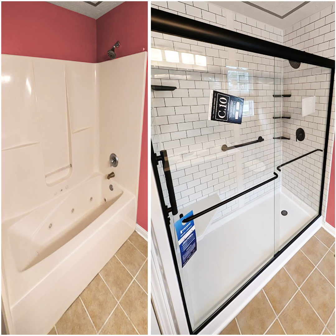 Walk-In Showers USA Facebook ad