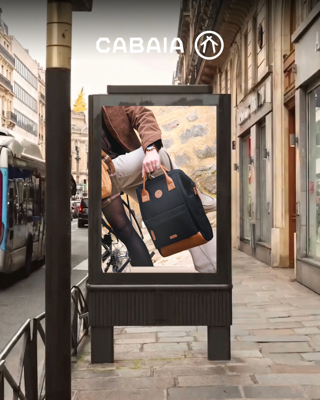 Cabaïa Facebook ad: Le sac à dos CABAIA