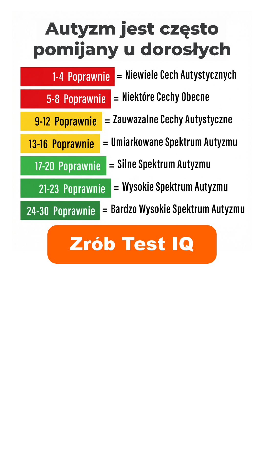 My IQ Facebook ad