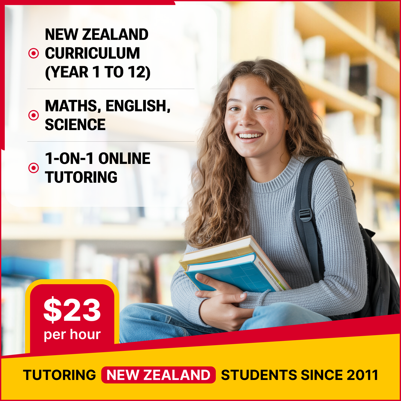Jaya's Academy Facebook ad