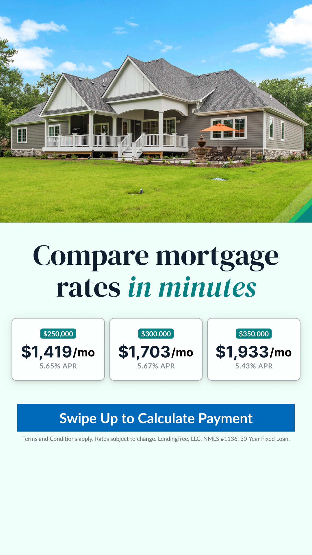 LendingTree Facebook ad