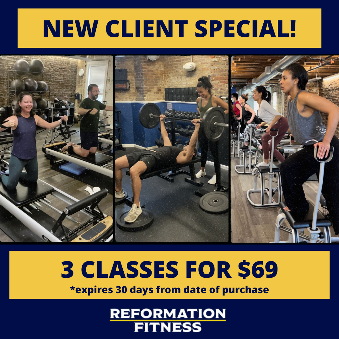 Reformation Fitness Facebook ad