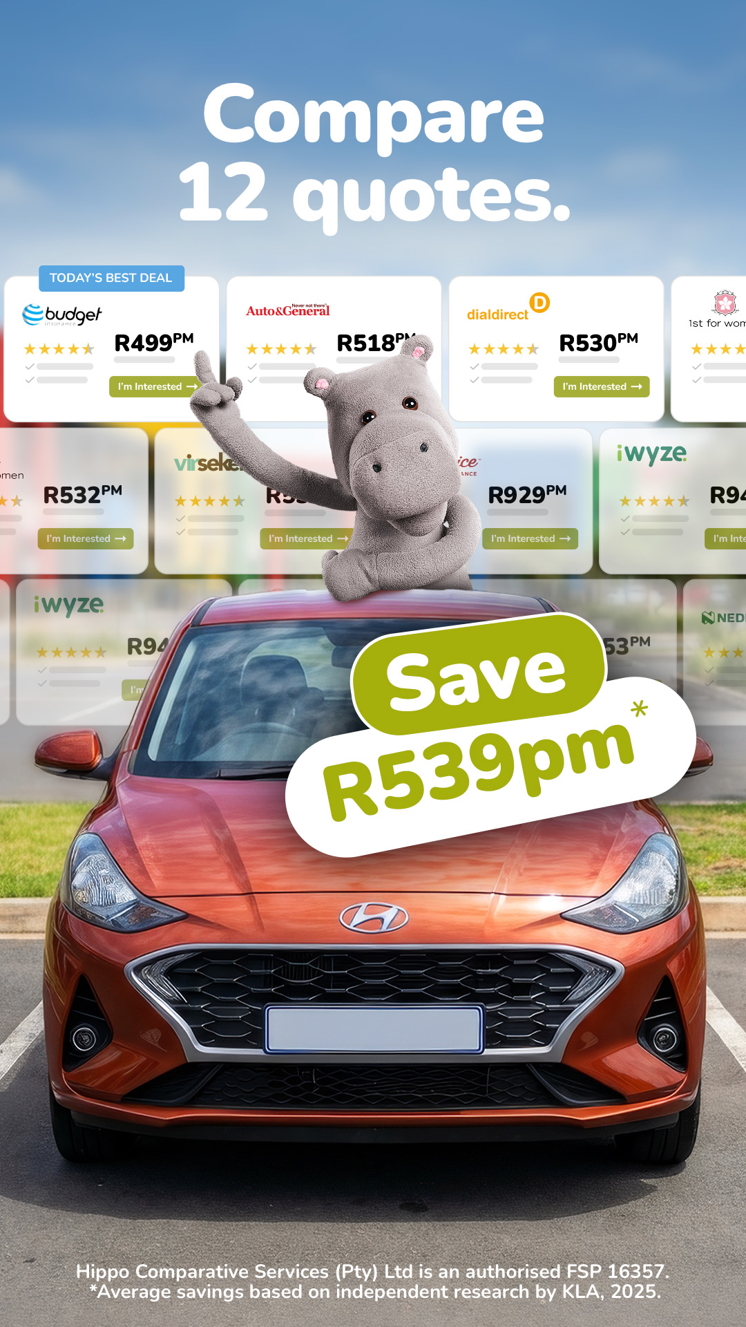 Hippo.co.za Facebook ad